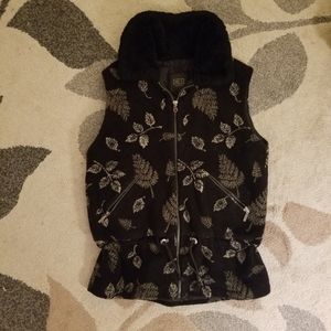 NILS Fleecy Zip Up Vest Size Medium